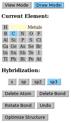 Draw Mode Buttons